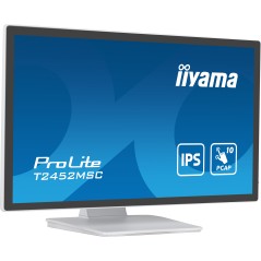 iiyama Prolite T2452MSC-W1 24" White - Premium Touchscreen Monitor for Ultimate Performance